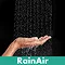 hansgrohe Croma E 280 1 Spray Shower Head - 26257000  In Bathroom Large Image