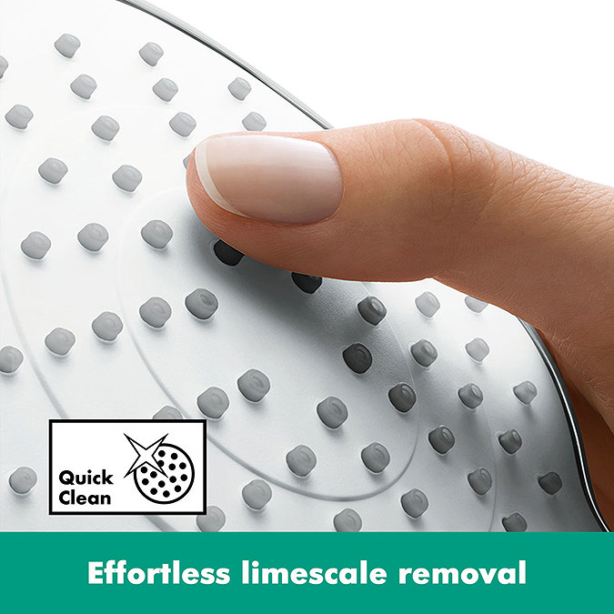 hansgrohe Croma E EcoSmart 280 1 Spray Shower Head - 26258000 Standard Large Image