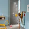 hansgrohe Croma E EcoSmart 280 1 Spray Shower Head - 26258000 additional Large Image