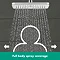 hansgrohe Croma E Showerpipe 280 EcoSmart 9 l/min Thermostatic Shower Mixer - 27660000  additional Large Image