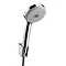 Hansgrohe Croma Multi 3 Spray Handshower with Holder & Hose - 27593000 Large Image