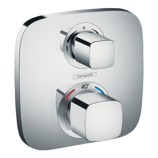 hansgrohe Croma Select E Complete Shower Set with Wall Mounted Shower