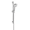 hansgrohe Croma Select E Multi 3 Spray Shower Slider Rail Kit 65cm - 26580400 Large Image