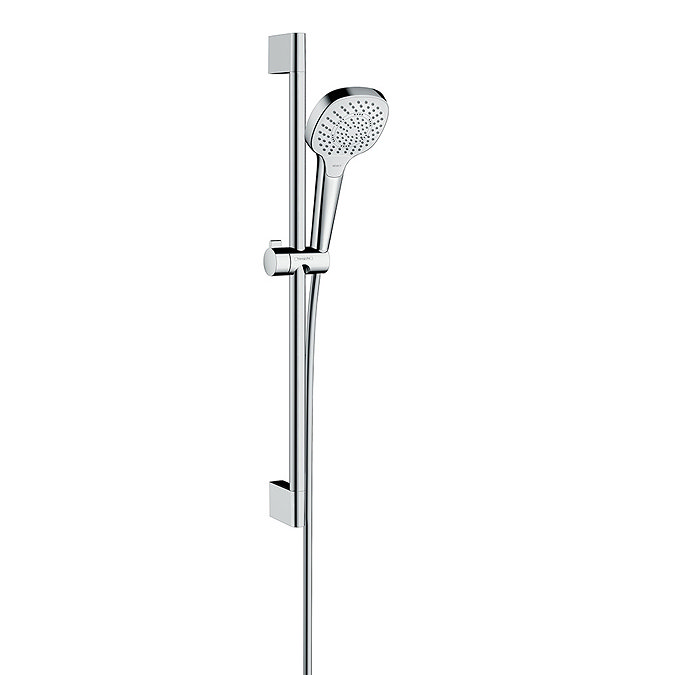 hansgrohe Croma Select E Multi 3 Spray Shower Slider Rail Kit 65cm - 26580400 Large Image