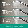 hansgrohe Croma Select E Vario 3 Spray Hand Shower 110 - 26812400  In Bathroom Large Image