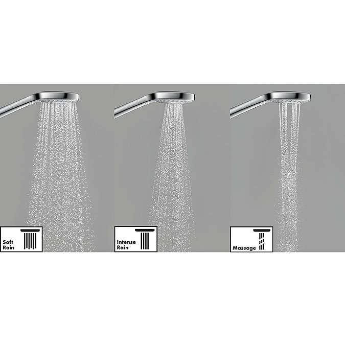 hansgrohe Croma Select S 3 Spray Hand Shower 110 - 26800400  Feature Large Image