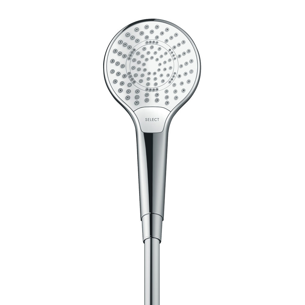 hansgrohe Croma Select S EcoSmart 9 l/min 3 Spray Hand Shower 110 - 26801400  Profile Large Image