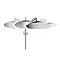 hansgrohe Croma Select S EcoSmart Showerpipe 280 Thermostatic Shower Mixer - 26794000 Profile Large