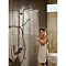 hansgrohe Croma Select S EcoSmart Showerpipe 280 Thermostatic Shower Mixer - 26794000 In Bathroom L