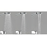 hansgrohe Croma Select S Multi 3 Spray Shower Slider Rail Kit 90cm - 26570400  Profile Large Image