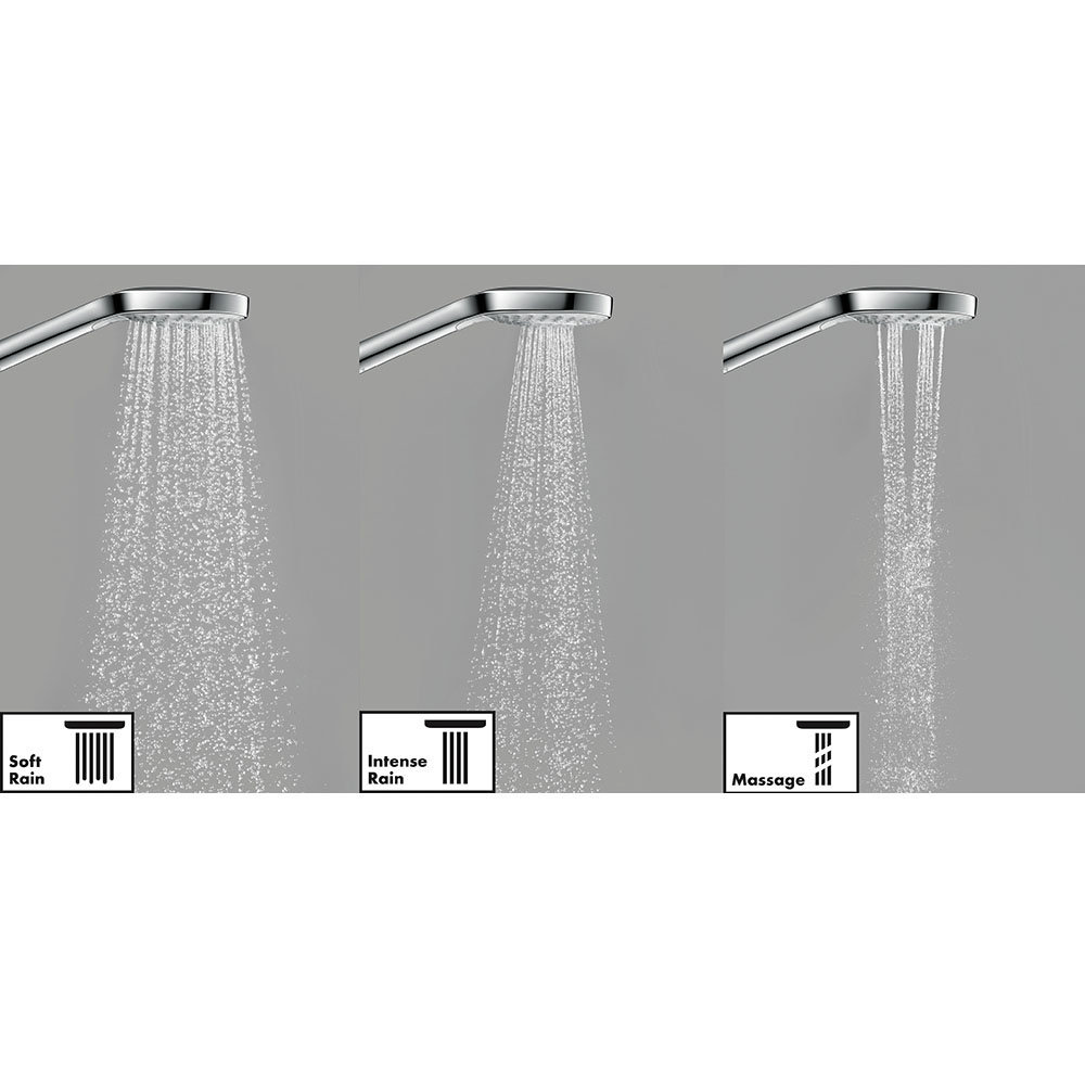 Hansgrohe Croma Select S Multi Ecosmart 9 L Min 3 Spray Shower Slider