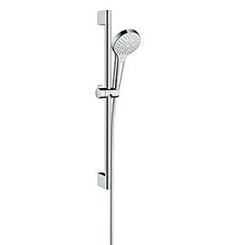 hansgrohe Croma Select S 3 Spray Shower Slider Rail Kit 65cm - 26560400 Medium Image