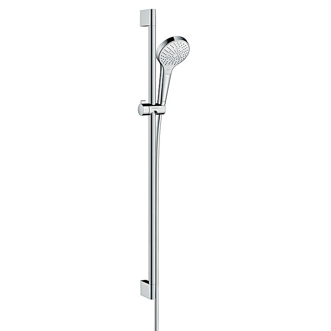 hansgrohe Croma Select S Multi 3 Spray Shower Slider Rail Kit 90cm - 26570400 Large Image