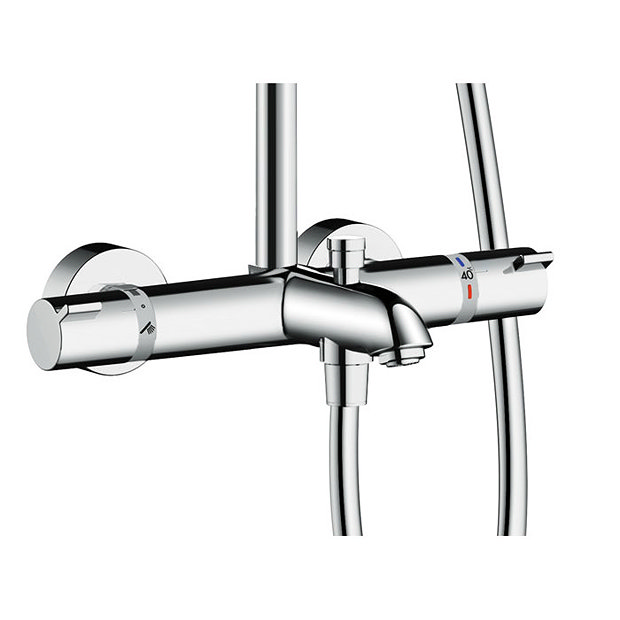hansgrohe Croma Select S Showerpipe 280 Thermostatic Bath Shower Mixer - 26792000  additional Large 