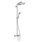 hansgrohe Croma Select S Showerpipe 280 Thermostatic Bath Shower Mixer - 26792000 Large Image