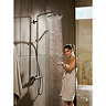 hansgrohe Croma Select S Showerpipe 280 Thermostatic Shower Mixer - 26790000  In Bathroom Large Imag