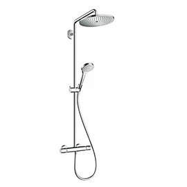 hansgrohe Croma Select S Showerpipe 280 Thermostatic Shower Mixer - 26790000 Medium Image