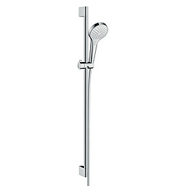 hansgrohe Croma Select S Vario 3 Spray Shower Slider Rail Kit 90cm - 26572400 Large Image