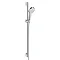 hansgrohe Croma Select S Vario 3 Spray Shower Slider Rail Kit 90cm - 26572400 Large Image