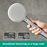 hansgrohe Croma Vario 4 Spray Hand Shower 100 - 28535000  Profile Large Image