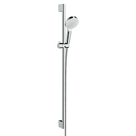 Hansgrohe Crometta 1 Spray Shower Slider Rail Kit 90cm - 26537400 Large Image