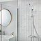 hansgrohe Crometta S EcoSmart Showerpipe 240 Thermostatic Shower Mixer - 27268000 Large Image