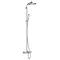 hansgrohe Crometta S Showerpipe 240 1 Jet with Thermostatic Bath Mixer - 27320000 Large Image