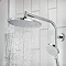 hansgrohe Crometta S Showerpipe 240 Thermostatic Shower Mixer - 27267000  additional Large Image