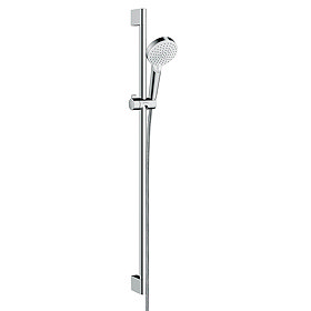 Hansgrohe Crometta Vario 2 Spray Shower Slider Rail Kit 90cm - 26536400 Large Image