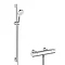 Hansgrohe Crometta Vario Thermostatic Shower System with 90cm Shower Slider Rail Kit - 27813400 Larg