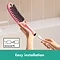 hansgrohe DogShower 3-Spray Dog Shower Handset - Pink  In Bathroom Large Image