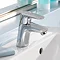 Hansgrohe Ecos M Single Lever Basin Mixer with Pop-up Waste - 14080000 Profile Large Image