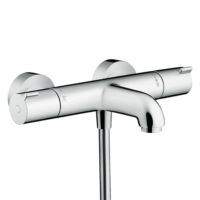hansgrohe Ecostat 1001 CL Thermostatic Exposed Bath Shower Mixer - 13201000 Large Image