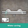 hansgrohe Ecostat 1001 CL Thermostatic Exposed Shower Mixer - 13211000  In Bathroom Large Image