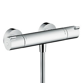 hansgrohe Ecostat 1001 CL Thermostatic Exposed Shower Mixer - 13211000 Medium Image