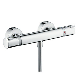 hansgrohe Ecostat Comfort Thermostatic Exposed Shower Mixer - 13116000 Large Image