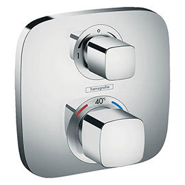 Hansgrohe Ecostat E Thermostat 2 Function Concealed Finish Set - 15708000 Medium Image