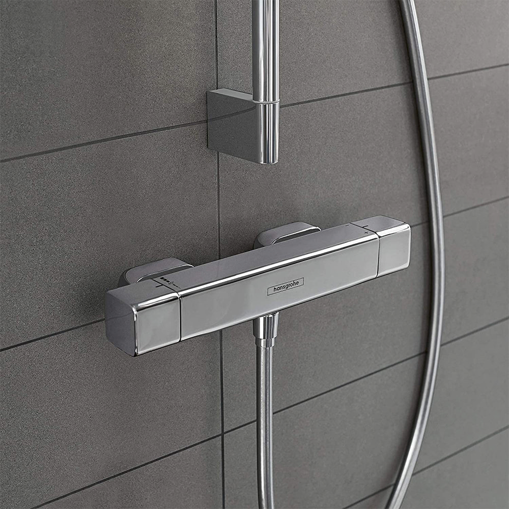 Hansgrohe Ecostat E Thermostatic Exposed Shower Mixer 15773000