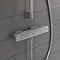 hansgrohe Ecostat E Thermostatic Exposed Shower Mixer - 15773000 Profile Large Image