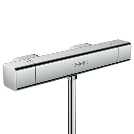 hansgrohe Ecostat E Thermostatic Exposed Shower Mixer - 15773000 Large Image