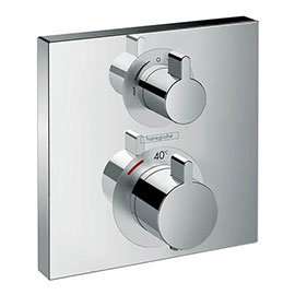 Hansgrohe Ecostat Square Thermostat 2 Function Concealed Finish Set - 15714000 Medium Image