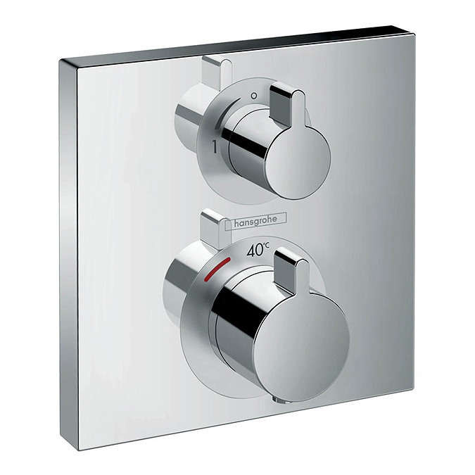 Hansgrohe Ecostat Thermostat 1 Function Concealed Finish Set - 15712000 Large Image