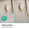 hansgrohe Exafill Bath Filler, Waste and Overflow Trim Set - Brushed Bronze