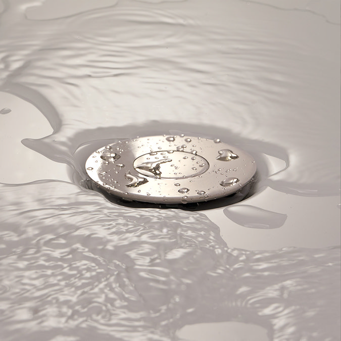 hansgrohe Exafill Bath Filler, Waste and Overflow Trim Set - Chrome