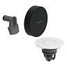 hansgrohe Exafill Bath Filler, Waste and Overflow Trim Set - Matt Black