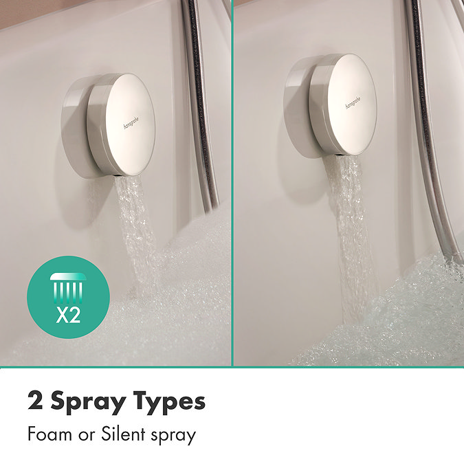 hansgrohe Exafill Complete Bath Filler, Waste & Overflow Set - Chrome
