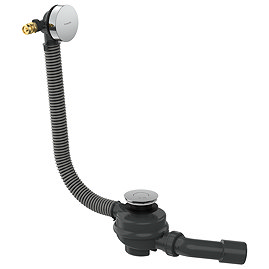hansgrohe Exafill Complete Bath Filler, Waste & Overflow Set - Chrome