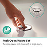 hansgrohe Flexaplus Waste & Overflow Set - Chrome