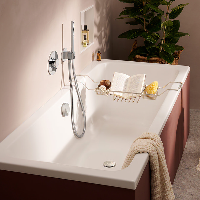 hansgrohe Flexaplus Waste & Overflow Set - Chrome