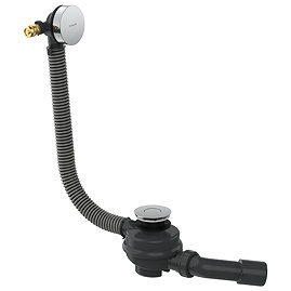 hansgrohe Flexaplus Waste & Overflow Set - Chrome